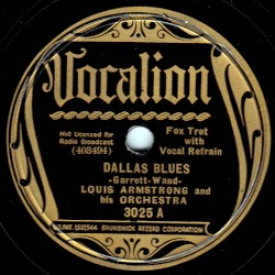 Dallas Blues / Bessie Couldn’t Help It