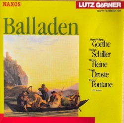 Lutz Görner spricht Balladen