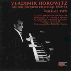 The solo European recordings 1930-36 Volume 2
