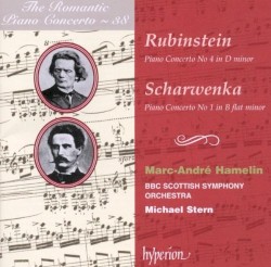 The Romantic Piano Concerto, Volume 38: Rubinstein: Piano Concerto no. 4 in D minor / Scharwenka: Piano Concerto no. 1 in B-flat minor