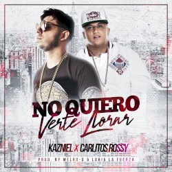 No quiero verte llorar