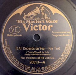 It All Depends on You / That Saxophone Waltz