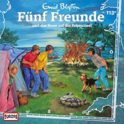 Fünf Freunde, Episode 113: und das Feuer auf der Felseninsel
