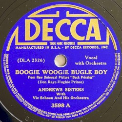 Boogie Woogie Bugle Boy / Bounce Me Brother With a Solid Four