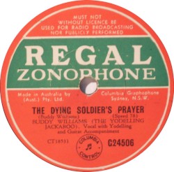 The Dying Soldier’s Prayer / I’ll Be Back Never Fear