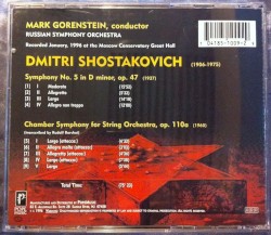 Redemption: Symphony no. 5 / Chamber Symphony for Strings