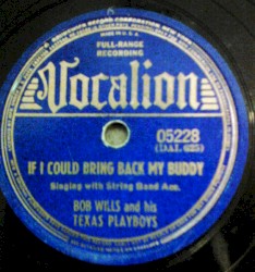 If I Could Bring Back My Buddy / Prosperity Special