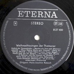 Weihnachtssingen Der Thomaner