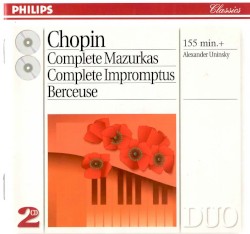 Chopin - Complete Mazurkas, Complete Impromptus, Berceuse