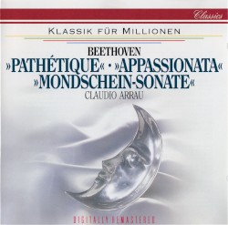 »Pathétique« / »Appassionata« / »Mondschein-Sonate«