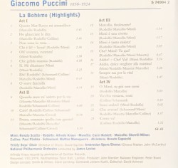 La bohème (Highlights)