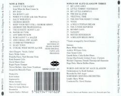 Songs of Alex Glasgow Three / Now & Then