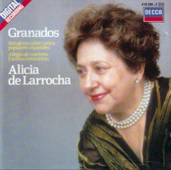 Seis Piezas Sobre Cantos Populares Españoles / Allegro de concierto / Escenas romanticas