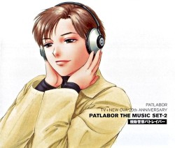 PATLABOR TV+NEW OVA 20th ANNIVERSARY PATLABOR THE MUSIC SET-2