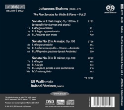The Five Sonatas for Vioin & Piano - Vol. 2