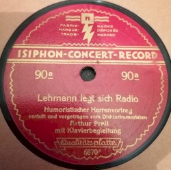 Lehmann legt sich Radio / Auf dem Standesamt