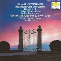 Brandenburg Concertos nos. 2 · 3 · 4 / Orchestral Suite no. 3, BWV 1068