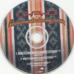 Nineteenhunderedandyesterday