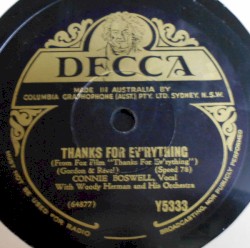 Thanks for Ev’rything / They Say