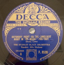 Saturday Night (Is the Loneliest Night in the Week) / You Moved Right In