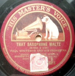 That Saxophone Waltz / Song of the Wanderer