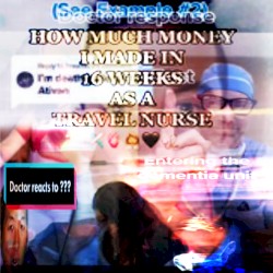 #nursetok On a mission to normalize nurses talking about how much money they make 💸 #paytransparency DOCTOR REACTS🩺