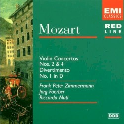 Violin Concertos nos. 2 & 4 / Divertimento no. 1 in D