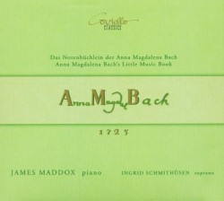 Notenbüchlein für Anna Magdalena Bach