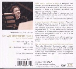 Das Wohltemperierte Clavier, Volume 2