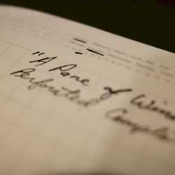 A Pane of Window-Glass, Perforated Completely (January 2023)