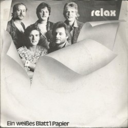 Ein weißes Blatt'l Papier