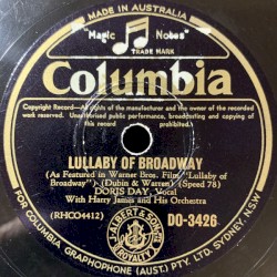 Lullaby of Broadway / Very Good Advice