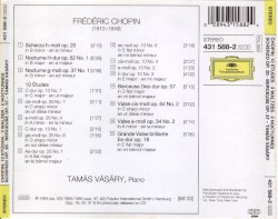 10 Etudes / 3 Waltzes / 2 Nocturnes / Scherzo op. 20 / Berceuse op. 57