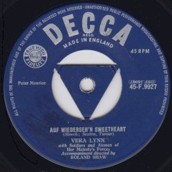 Auf Wiederseh'n Sweetheart