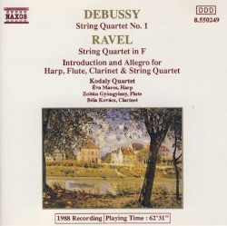 Debussy: String Quartet no. 1 / Ravel: String Quartet in F / Introduction and Allegro