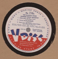 Sidewalks of New York / Sweet Rosie O’ Grady / Don’t Cry My Coney Island Baby / Heart of My Heart / Lazy River