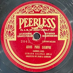 Adiós para siempre / Un beso