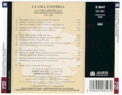 La Lira d'Espéria. La vièle médiéval. The medieval fiddle. (Lira, rebab, vièles: Jordi Savall; percussion: Pedro Estevan)