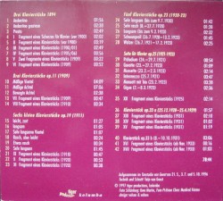 Sämtliche Werke für Klavier zu Zwei Händen