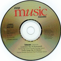 BBC Music, Volume 2, Number 10: Liederkreis, op. 39 / Twelve Poems, op. 35