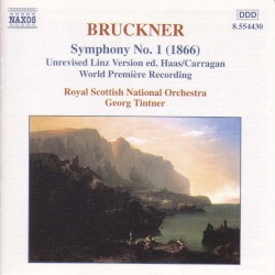 Symphony no. 1 (1866) (unrevised Linz version ed. Haas/Carragan)
