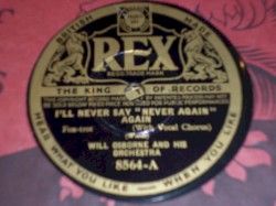 I'll Never Say 'Never Again' Again / Fare Thee Well, Annabelle