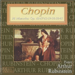 26 Mazurkas Op. 68, 67, 63, 59, 56, 50, 41