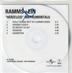 "Herzeleid" Instrumentals