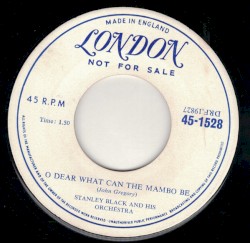 O Dear What Can the Mambo Be / Pop Goes the Mambo