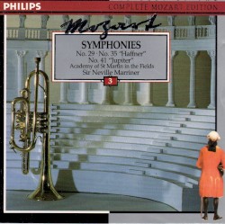 Symphonien: Nr. 29 / Nr. 35 „Haffner“ / Nr. 41 „Jupiter“