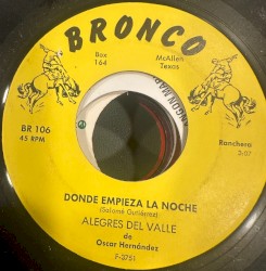 Donde empieza la noche / Mi mundo feliz