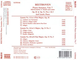 Piano Sonatas, Volume 7: Op. 26 / Op. 31 nos. 1 & 3