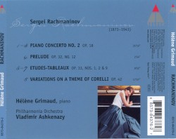 Piano Concerto No. 2 / Études-Tableaux, op. 33 / Prelude in G-sharp minor / Variations on a Theme of Corelli