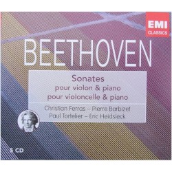 Sonates pour violon & piano / pour violoncelle & piano